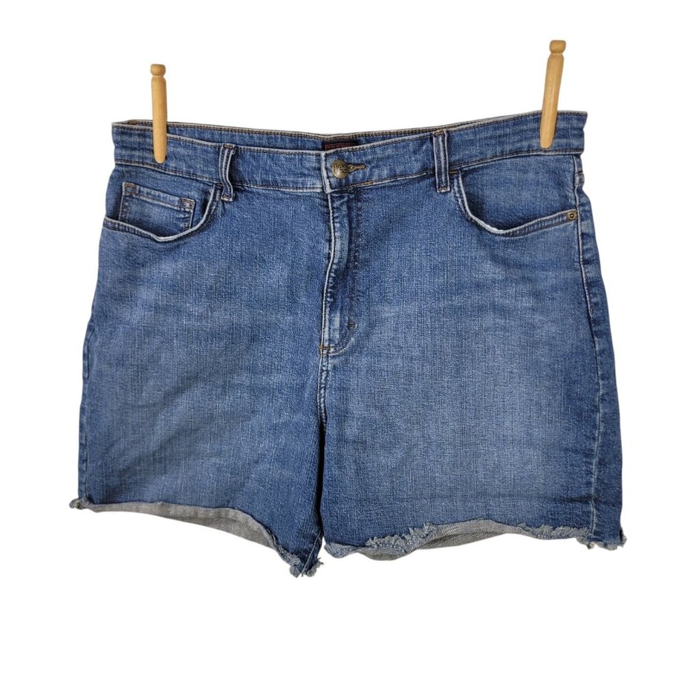 Vintage Lee Jean Shorts Plus sz 18W 18 38" waist casual Mid Rise Regular Fit